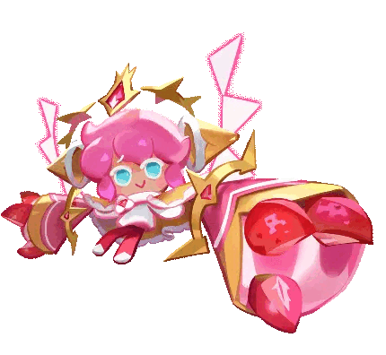 Strawberry Crepe Cookie